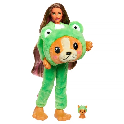 Кукла Барби Barbie Cutie Reveal в костюме лягушки 29 см Mattel 194735178742 Кукла Барби Barbie Cutie Reveal в костюме лягушки 29 см Mattel 194735178742